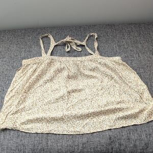 Old Navy Floral Tie-Strap Top